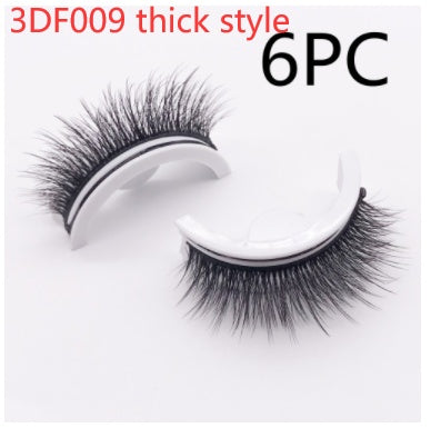 Reusable 3D Mink Lashes Natural False Eyelashes Self Adhesive Fake Glue Free Makeup Eyelash Extension Silk Reusable 3D Mink Lashes Natural False Eyelashes Self Adhesive Fake Glue Free Makeup Eyelash Extension Silk
